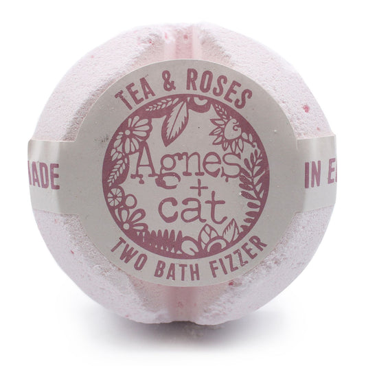 Bomba de baño Agnes + Cat - Té y Rosas