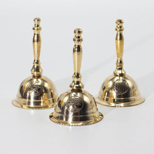 Pequeña campana de latón para altar - Árbol de la Vida
