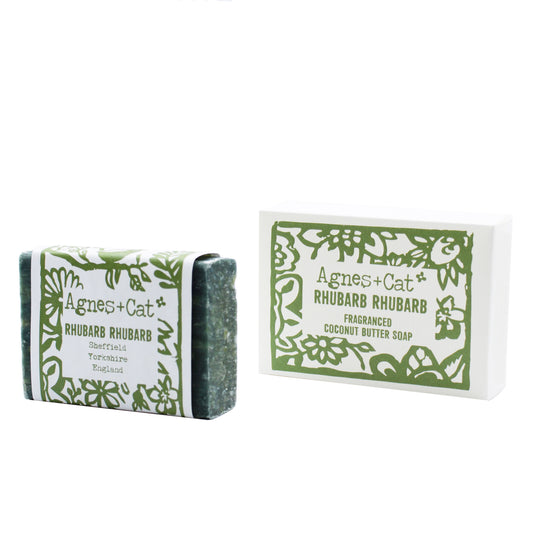 Jabón Artesanal de 140g  - Ruibarbo