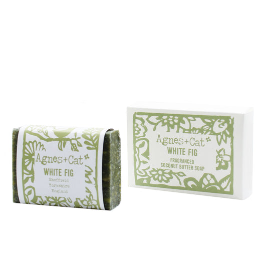 Jabón Artesanal de 140g - Higo Blanco