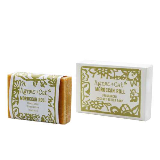 Jabón Artesanal de 140g - Rollo Marroquí