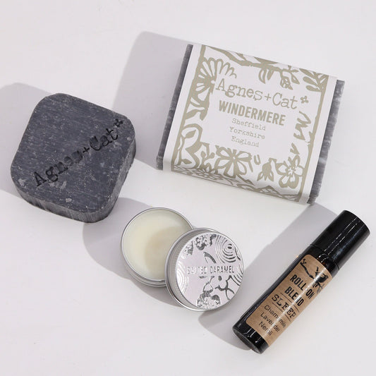 Conjunto de regalo de bienestar de Agnes & Cat - Lake Breeze